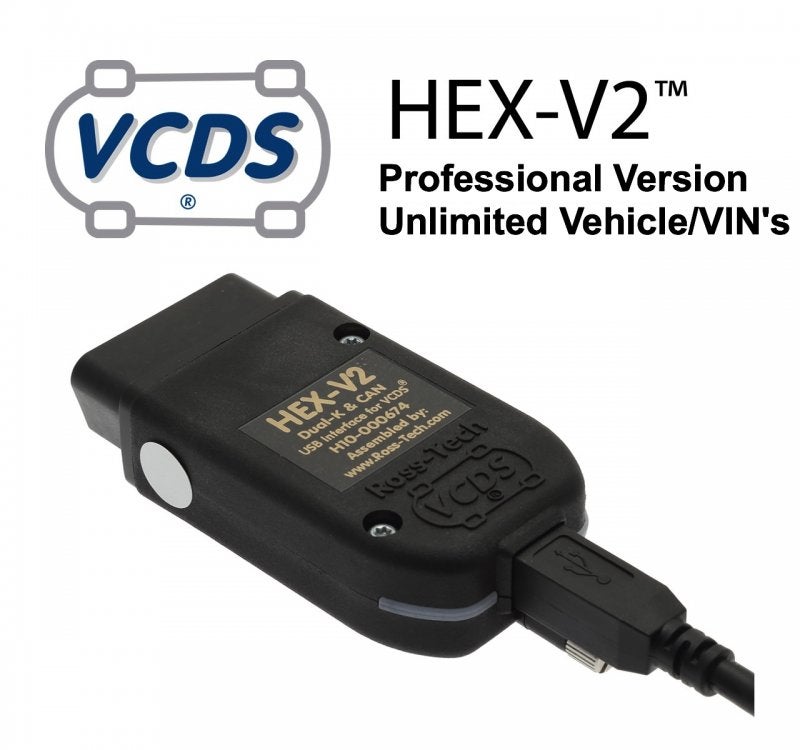 VCDS vagcom versie 25.7 REAL HEX V2 Audi-VW-Seat-Skoda, Ophalen of Verzenden, Nieuw