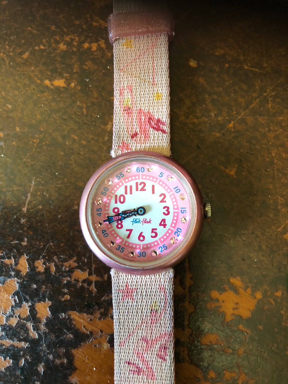 Montre-bracelet pour enfant Flik Flak, Enlèvement ou Envoi, Utilisé, Rose