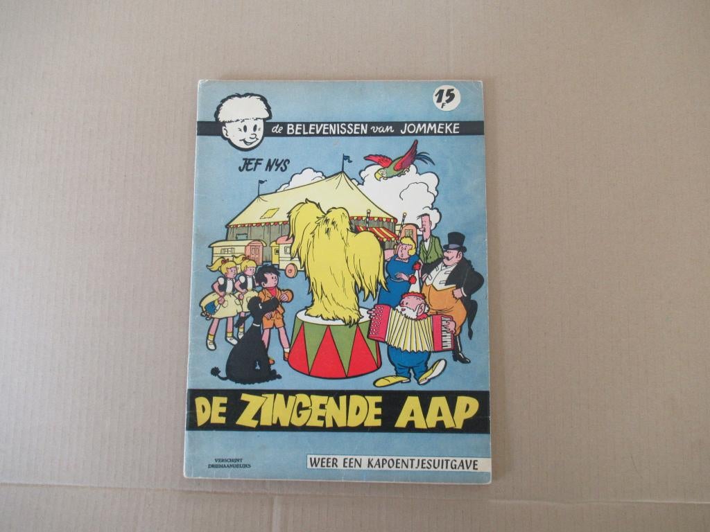 jommeke, Boeken, Stripverhalen, Gelezen, Eén stripboek, Jef Nys., Ophalen of Verzenden
