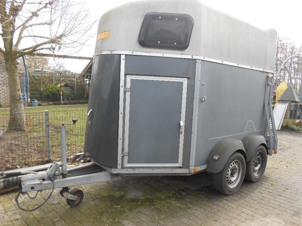 paard trailer, Dieren en Toebehoren, Ophalen, Gebruikt, 2-paards trailer