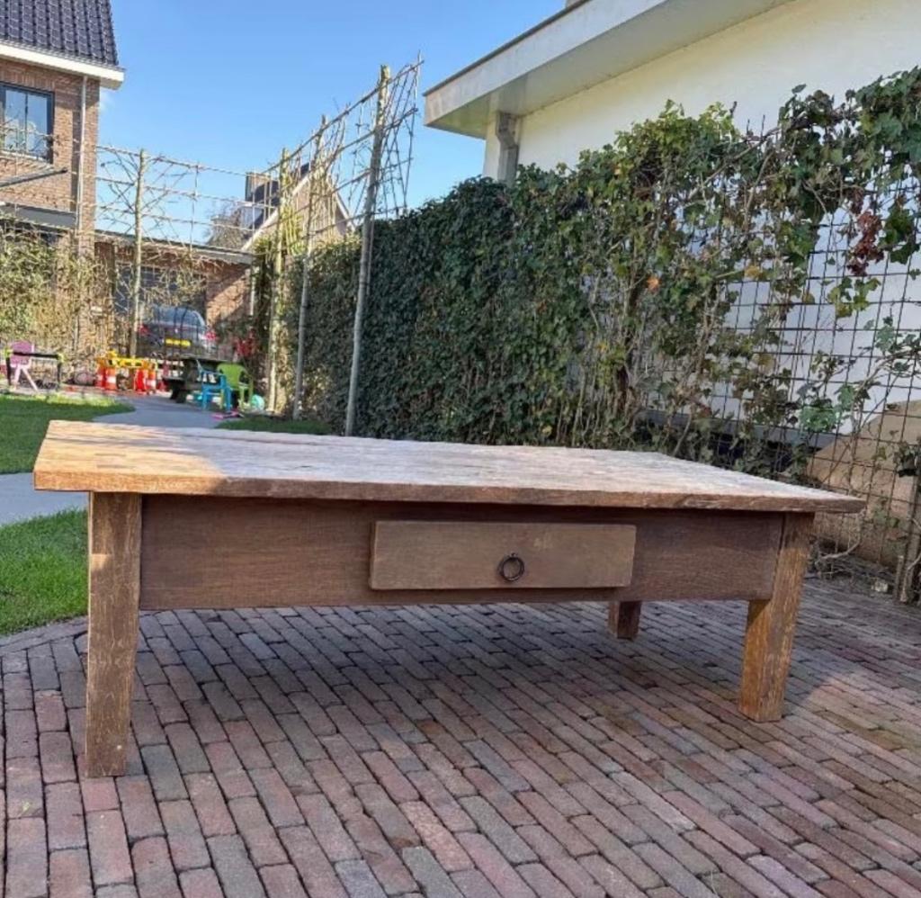 Salontafel hout, Ophalen, 100 tot 150 cm, 50 tot 100 cm, Minder dan 50 cm
