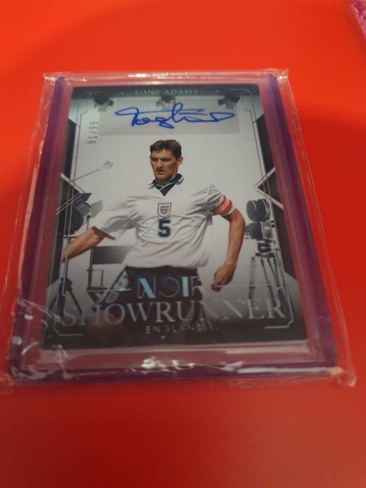 Tony Adams England sur la voiture à cartes RARE ***, Enlèvement ou Envoi, Neuf, Image