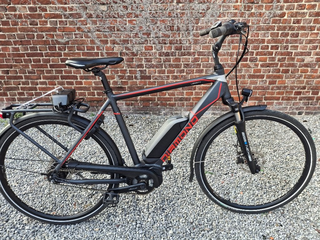 E bike heren diamond bosch middenmotor weinig kms topstaat!!, Fietsen en Brommers, Zo goed als nieuw, 50 km per accu of meer, 55 tot 59 cm