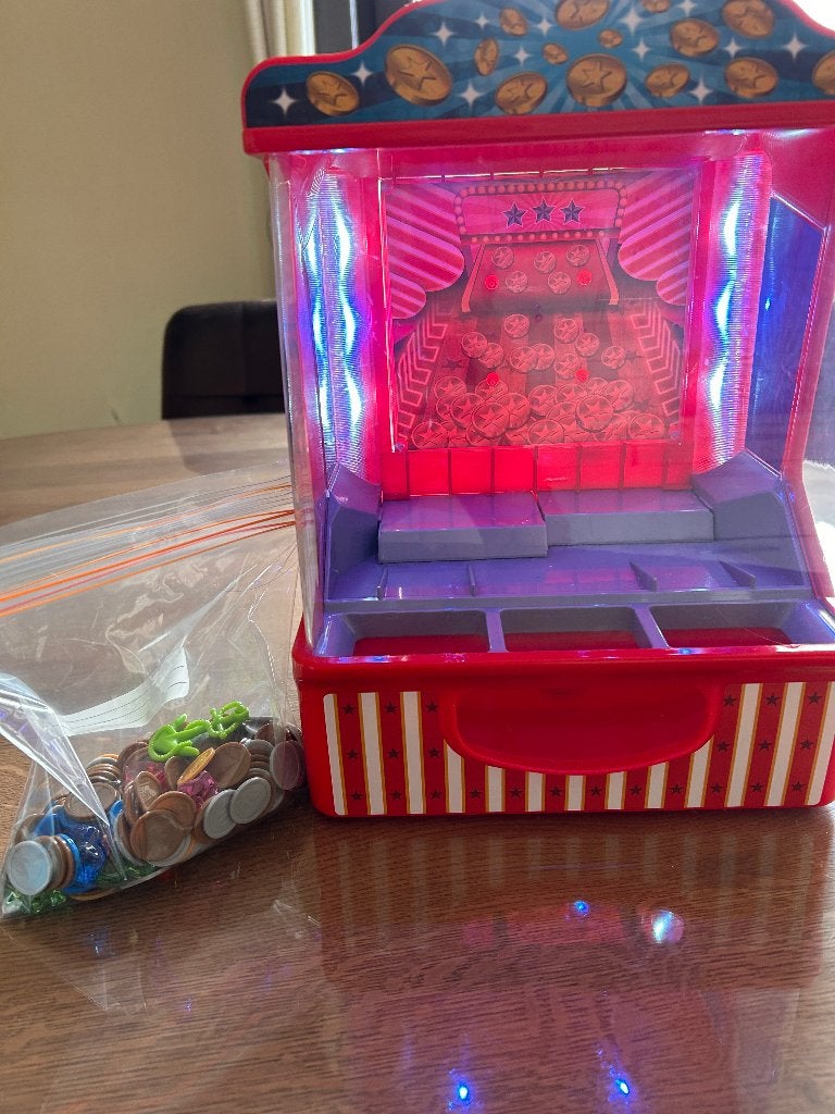 Arcade coin pusher, Enlèvement