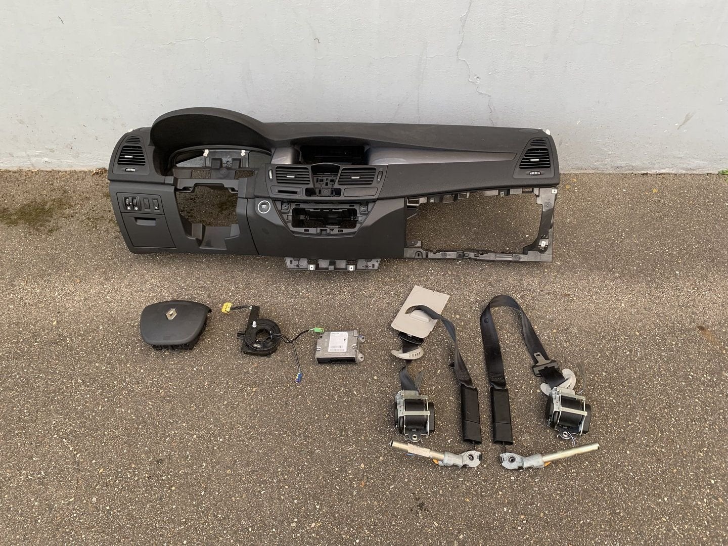 airbag set + dashboard renault laguna III ( 2007 tot 2015 ), Renault, -, Utilisé, -
