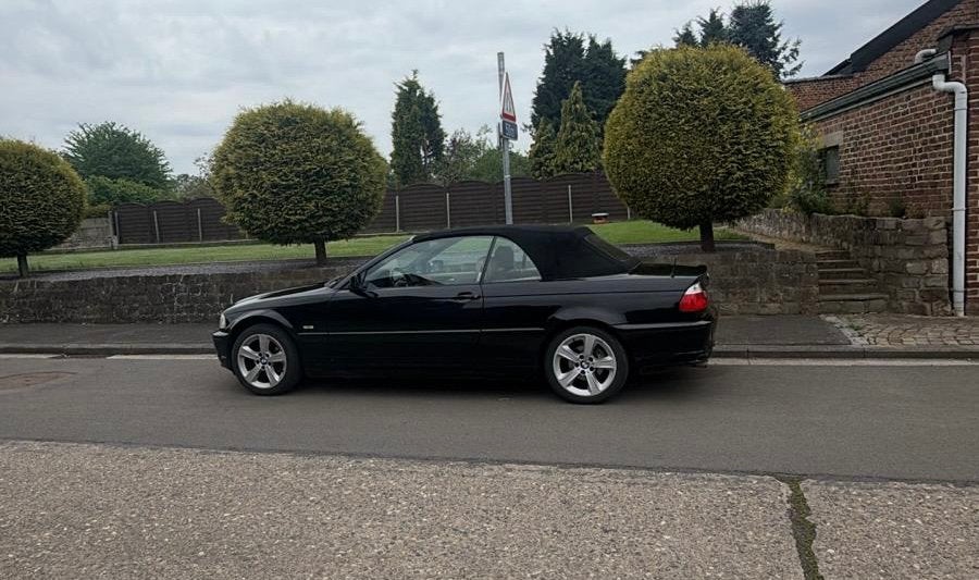 BMW E46 318ci Cabriolet – 2002 – 181 000 km – Très bon état, Cuir, Achat, Beige, Cabriolet