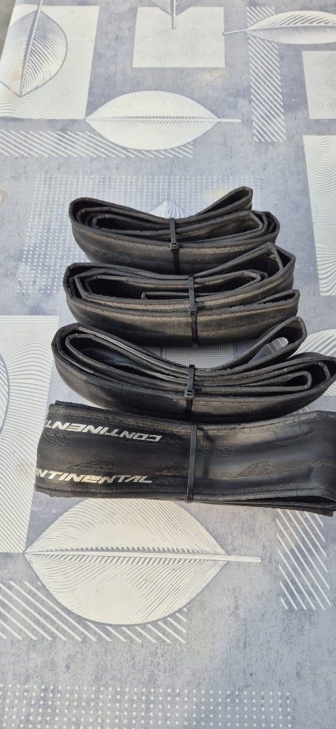 Continental GP5000 racebanden zwart (4 stuks), Band, Ophalen of Verzenden, Zo goed als nieuw, Continental