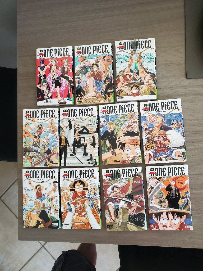 Lot de 11 livres manga one piece faire offre non gratuit, Ophalen of Verzenden, Zo goed als nieuw