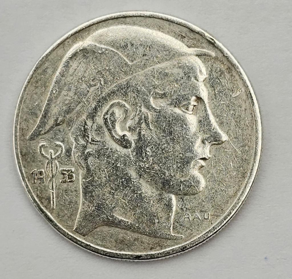 Munt van 20 frank, Ophalen, Zilver, Losse munt, Zilver