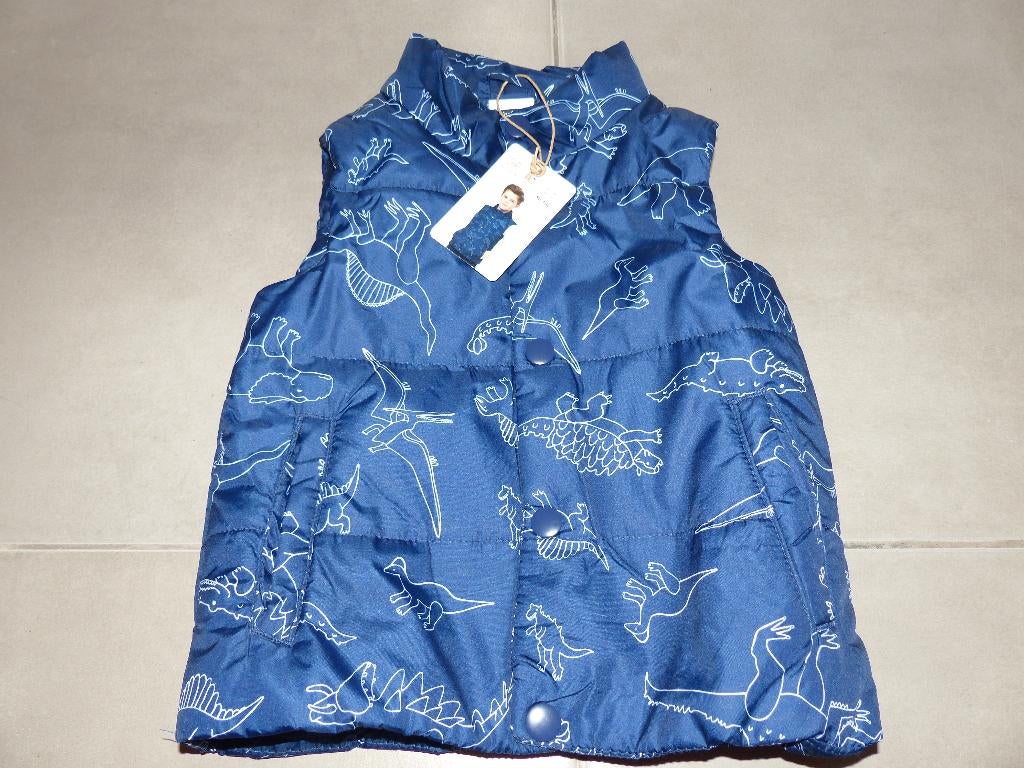 Magnifique gilet bleu - taille 98/104, Enfants & Bébés, Vêtements enfant | Taille 98, Enlèvement ou Envoi, Comme neuf, Garçon