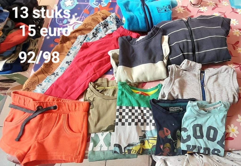 Kinderkleding jongens maat 92/98, Enlèvement ou Envoi