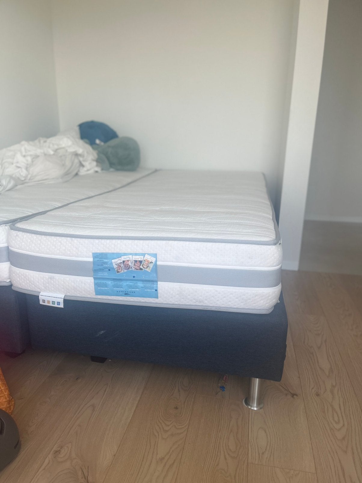 Twee ergosleep boxsprings 90 x 210 cm, Ophalen, Gebruikt, 90 cm, 210 cm