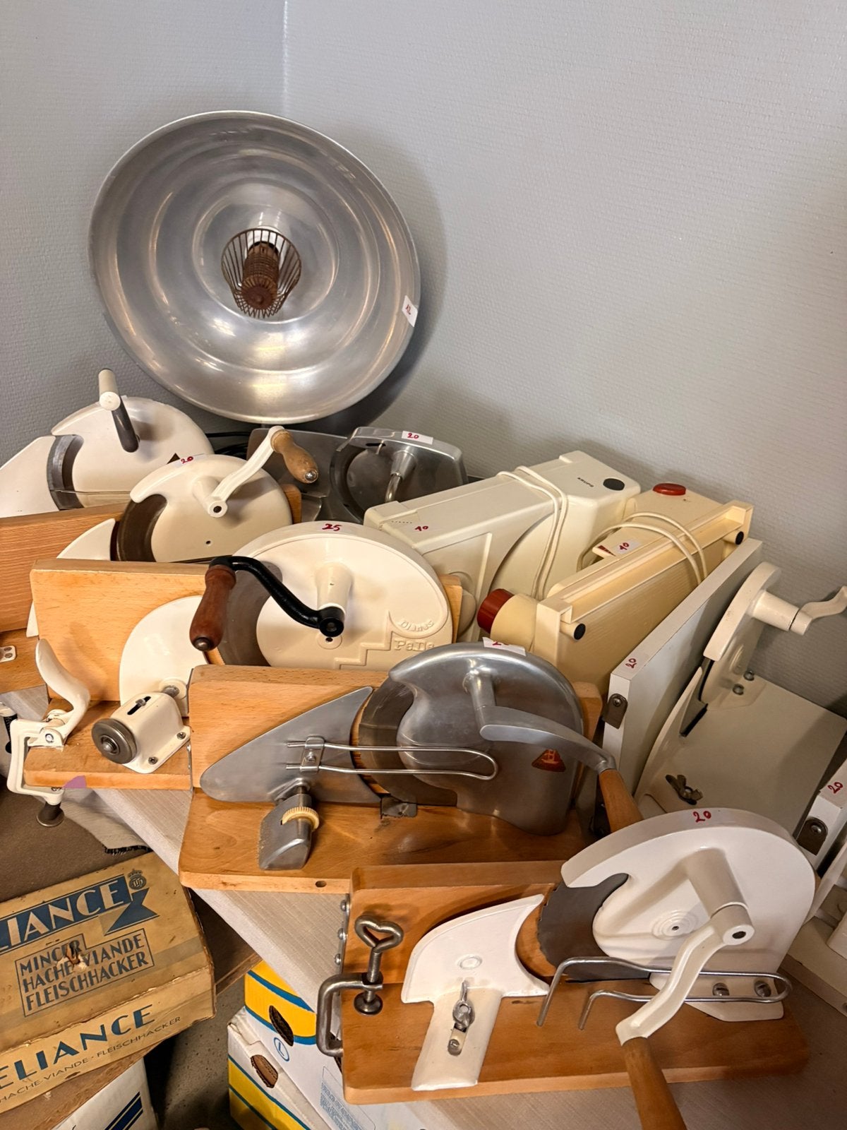 *** VINTAGE BROODSNIJMACHINES ***, Ophalen