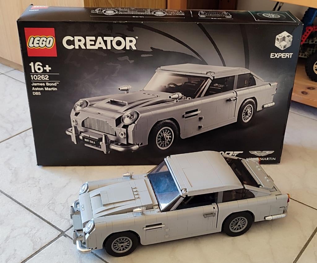 Lego creator 10262 Aston Martin James Bond, Enlèvement