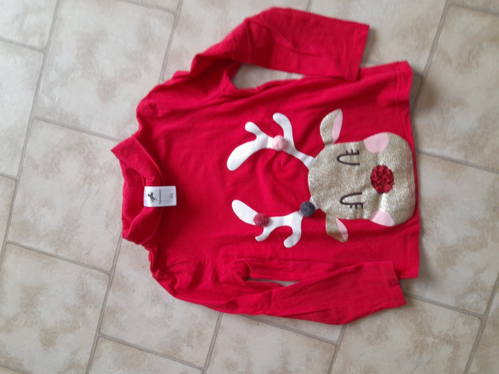 kerst truitje 110, Kinderen en Baby's, Kinderkleding | Maat 110, Ophalen