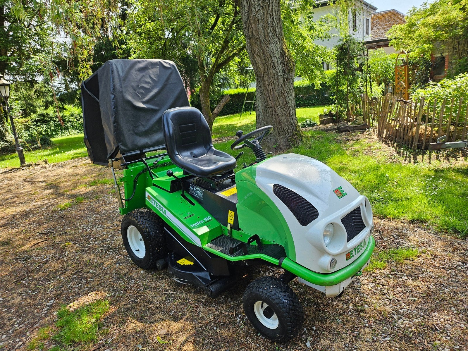 Etesia Hydro 100 Evolution, Ophalen