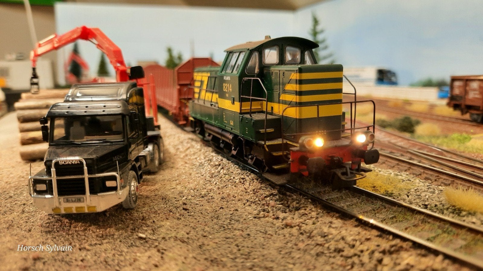 PIKO SNCB Diesel 8214 Sound DCC Powerpack, Ophalen of Verzenden, Locomotief, Piko