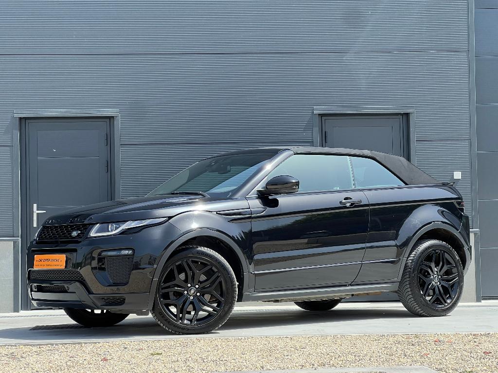 Land Rover Range Rover Evoque Cabrio * MARCHAND - TRADER, Cuir, Achat, Entreprise, Noir
