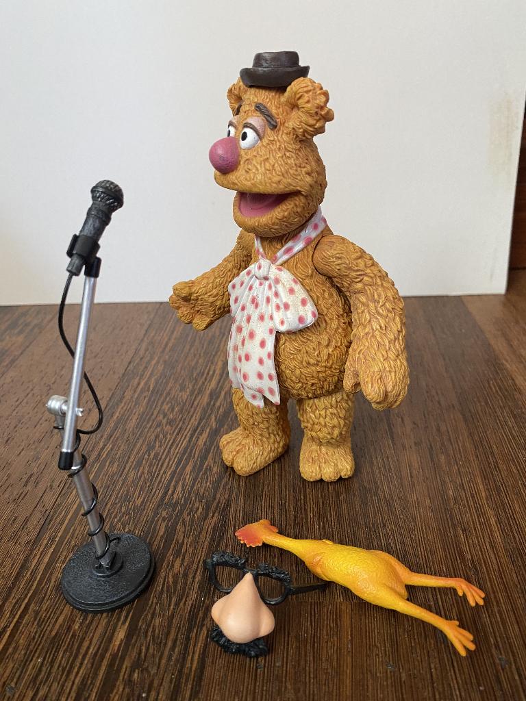 The Muppet Show Fozzie Bear Palisades actiefiguur, Ophalen of Verzenden, Gebruikt