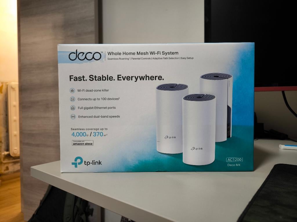 Deco M4 wifi mesh, Ophalen, Zo goed als nieuw, Deco