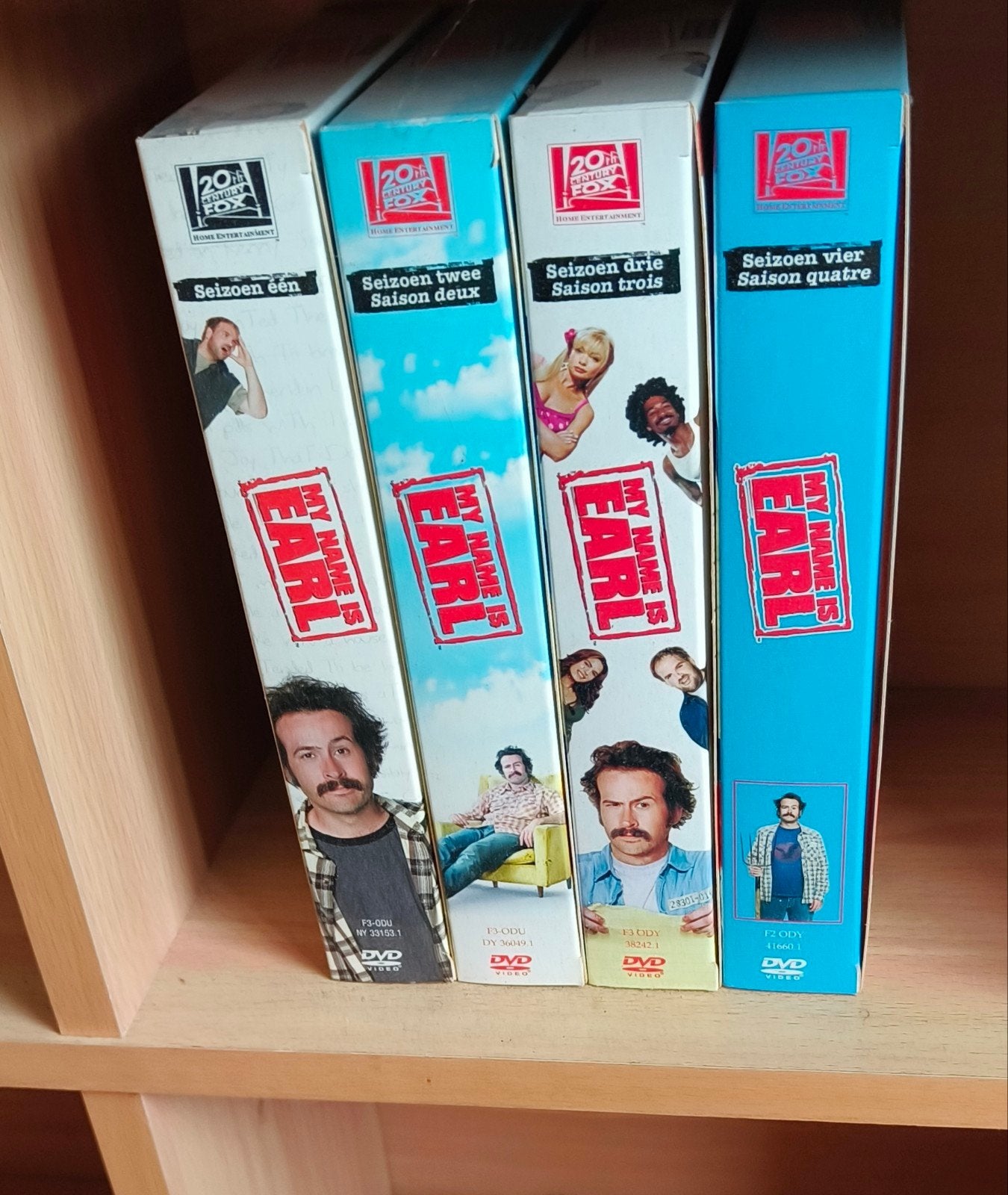 My Name Is Earl complete DVD-set (seizoen 1 t.e.m. 4), Ophalen of Verzenden, Seizoen 1