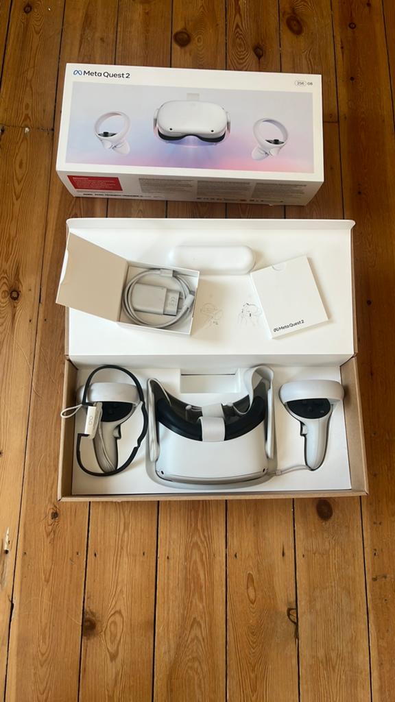 Meta quest 2 256 gb, Games en Spelcomputers, Virtual Reality, Ophalen, Zo goed als nieuw, VR-bril, Overige platformen
