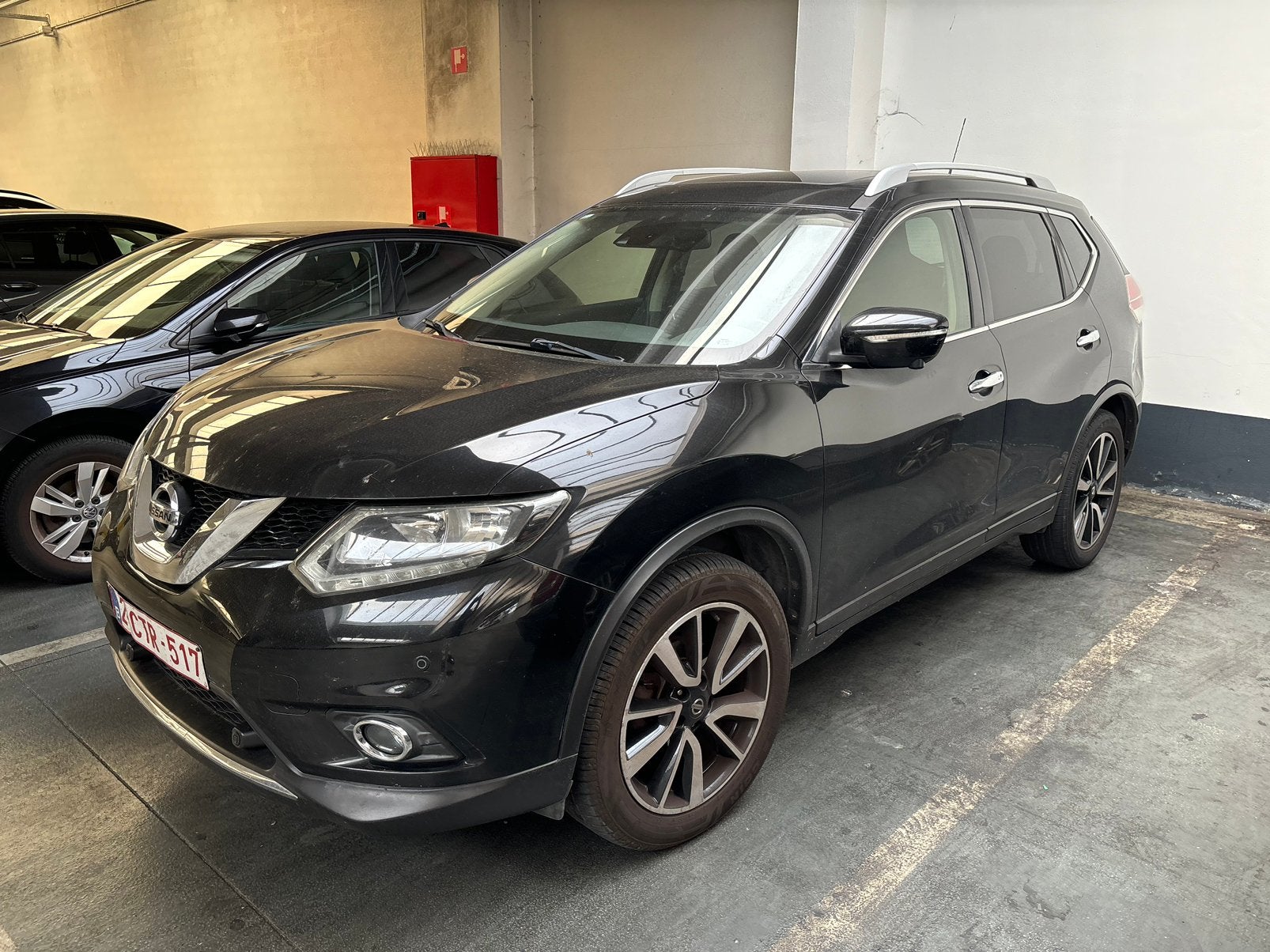 X-TRAIL 2017 1,6D 164,000KM EURO6B DIESEL 0032471654764, Autos, Euro 6, Entreprise, Boîte manuelle, Noir