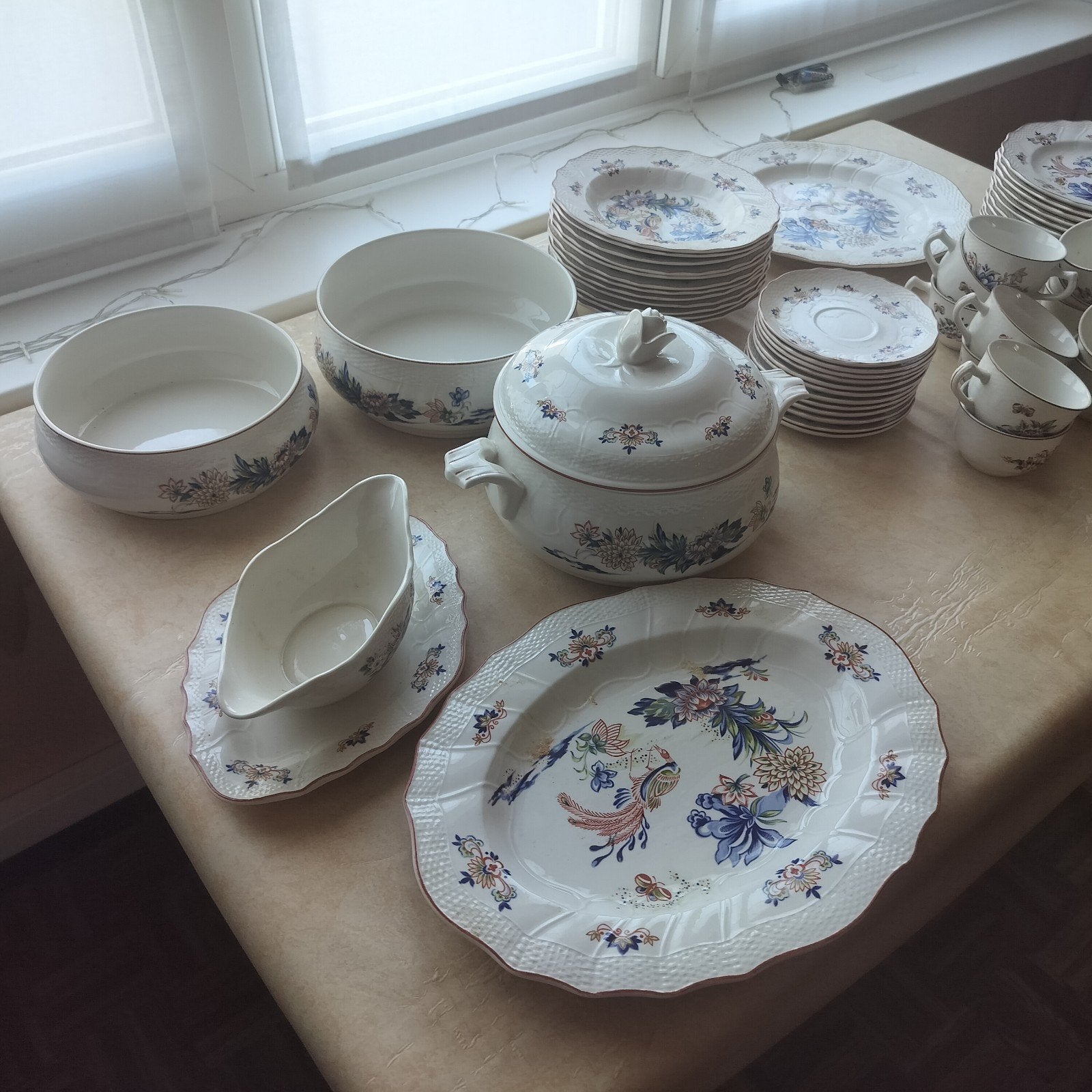 Zeer mooi servies te koop!, Ophalen