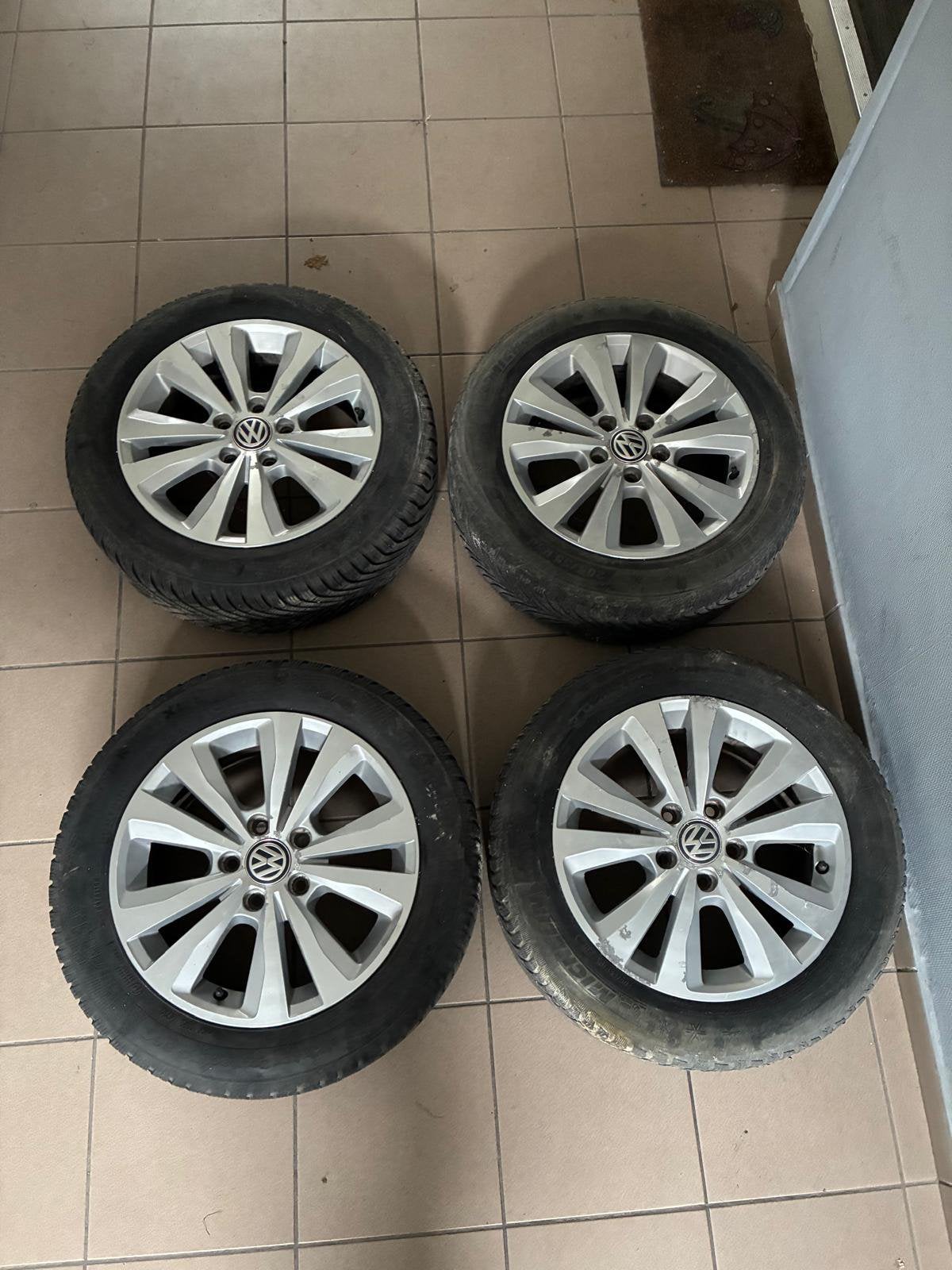 Pneus et jantes pour voiture Volkswagen, Enlèvement, Utilisé, Pneus et Jantes