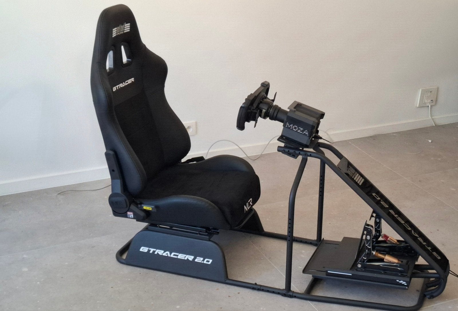 Next Level Racing GTRacer 2.0 + Moza R9 + CRP load cell, Ophalen