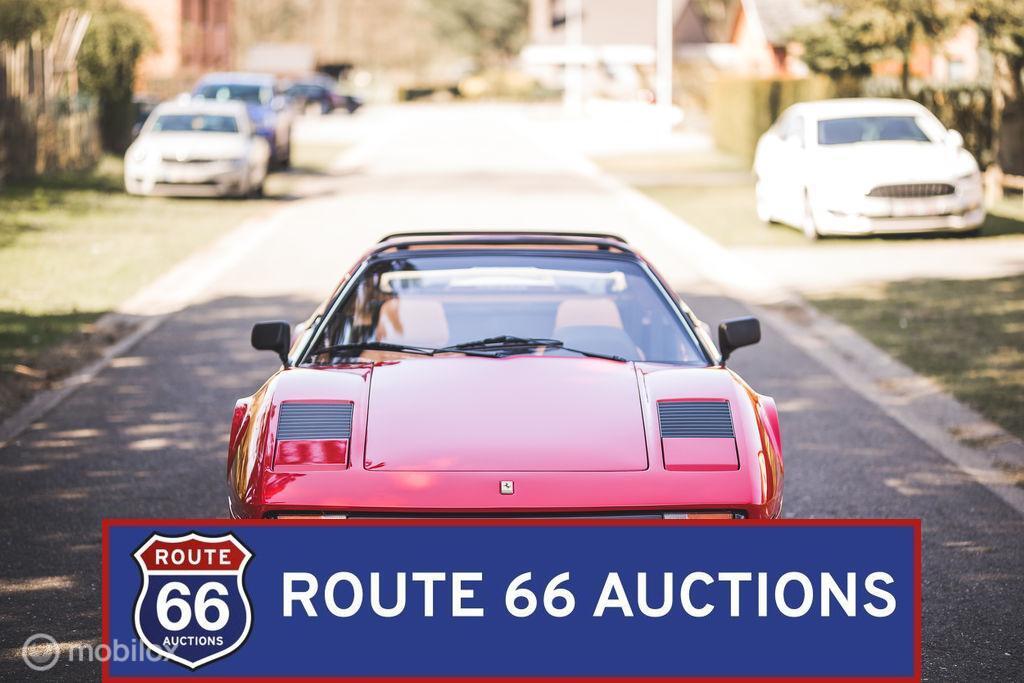 Ferrari 308 GTS | 1985 | Route 66 Auctions, Zwart, Bedrijf, Handgeschakeld, Overige carrosserie