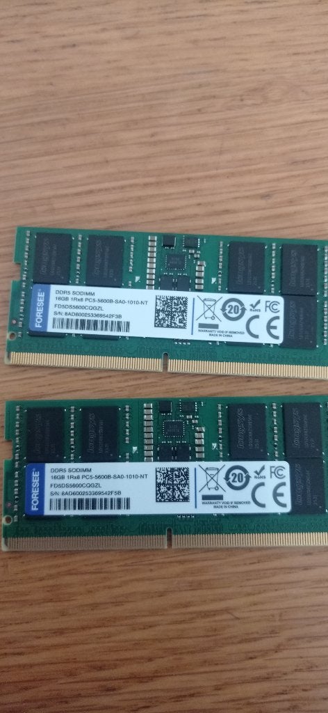 RAM 32 GB DDR5 6400 MHz | 2 16 GB | NIEUW, Computers en Software, Windows Laptops, MSI, 32 GB, Ophalen of Verzenden, Zo goed als nieuw
