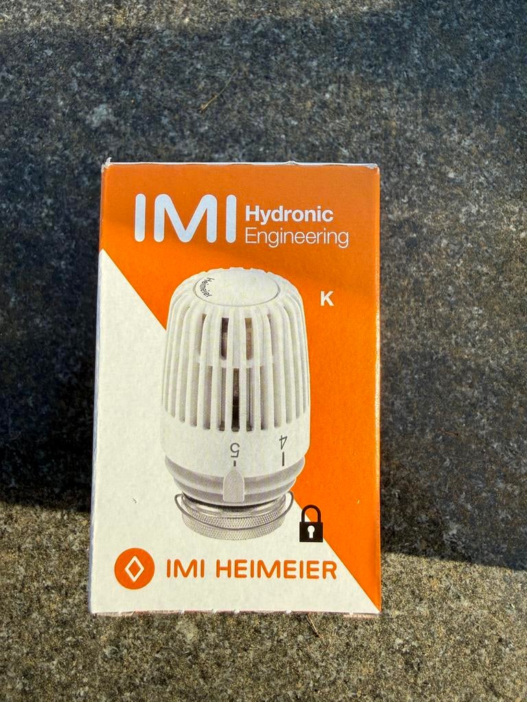 Imi heimeier thermostaatknop, Bricolage & Construction, Enlèvement, Comme neuf