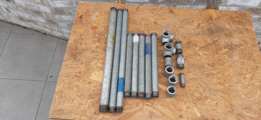 gegalvaniseerde metalen buizen+ koppel stukken galva 3/4, 1', Ophalen of Verzenden, Nieuw