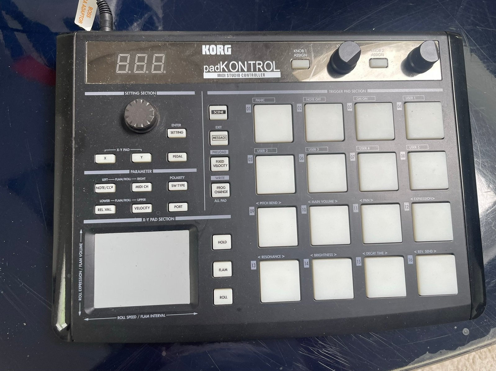 Korg pad, Muziek en Instrumenten, Ophalen, Zo goed als nieuw