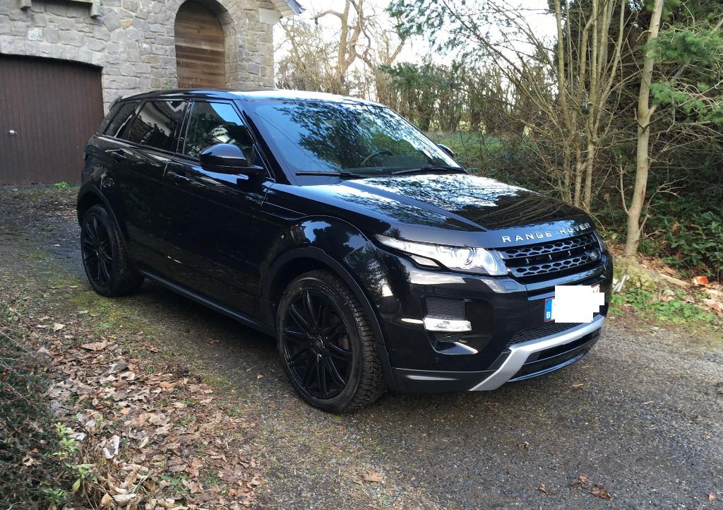 Range Rover Evoque 2.2 diesel Dynamic Noir, Cuir, Achat, Capteur de stationnement, Entreprise