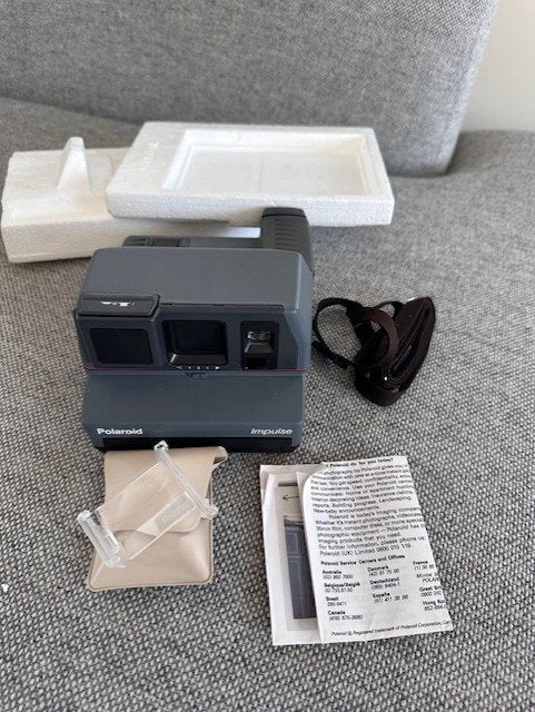 Polaroid 600 impulse camera met orginele doos, TV, Hi-fi & Vidéo, Appareils photo analogiques, Enlèvement ou Envoi, Utilisé, Polaroid