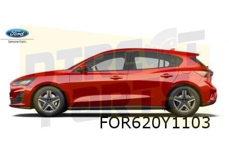 Ford Focus V (7/18-1/22) achterportier links (5-drs.) (te sp, Neuf, -, Ford, Porte