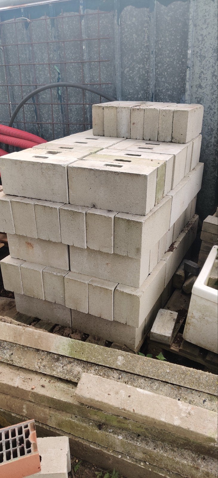 Betonblok hol, Doe-het-zelf en Bouw, Metselstenen, Ophalen
