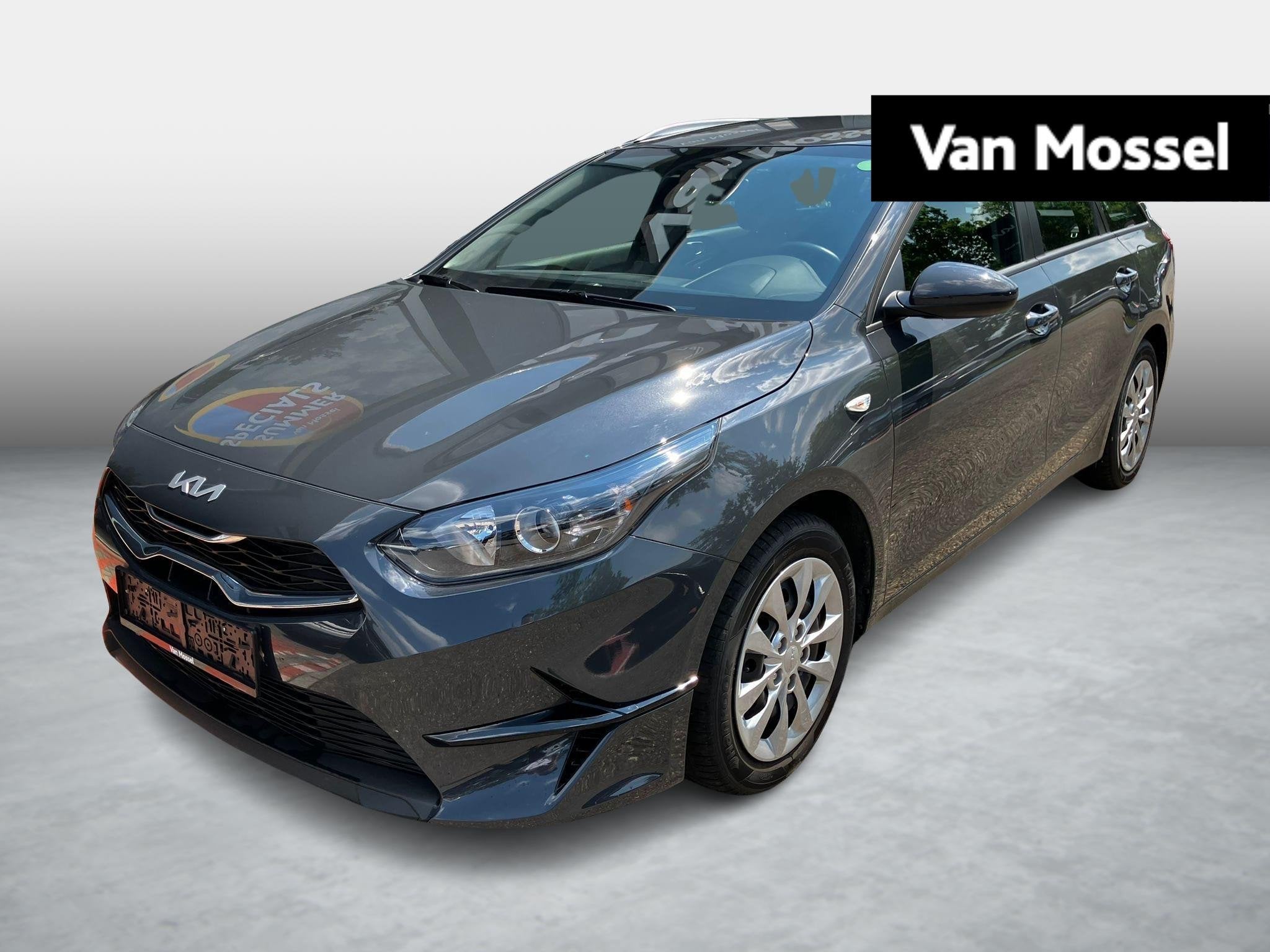 KIA ceed Sportswagon Pure 1.0T 6MT 100, Voorwielaandrijving, Gebruikt, Zwart, 600 kg