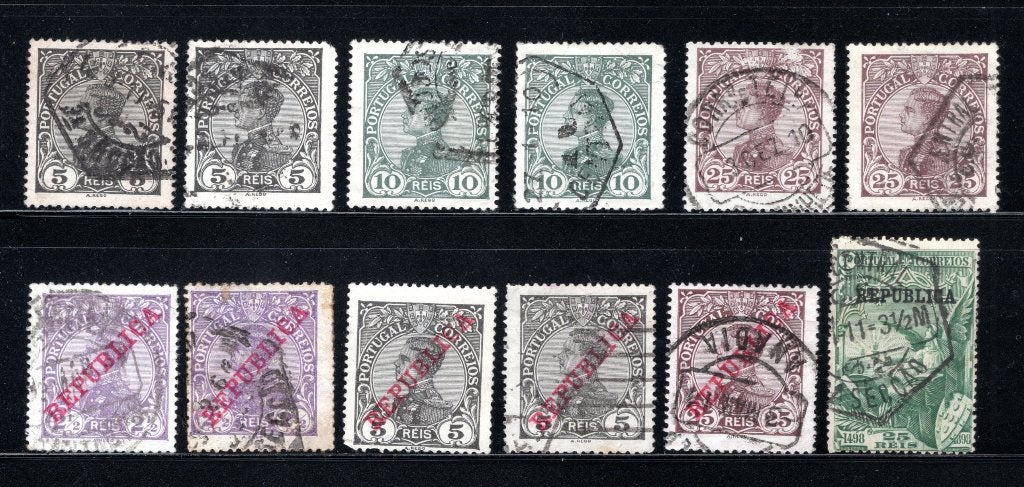PORTUGAL Lot 1910 gestempeld, Verzenden, Portugal, Gestempeld