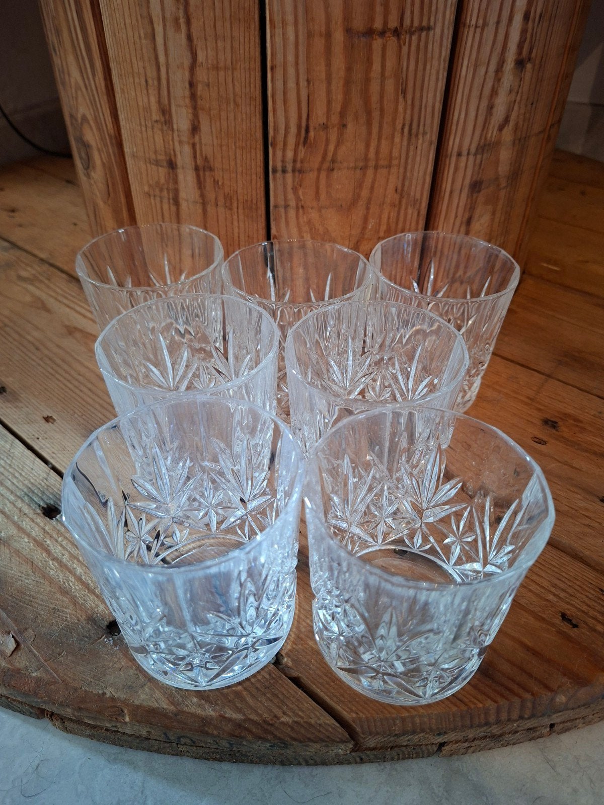 Verres bas Cristal d'Arques, Enlèvement, Comme neuf, Autres types
