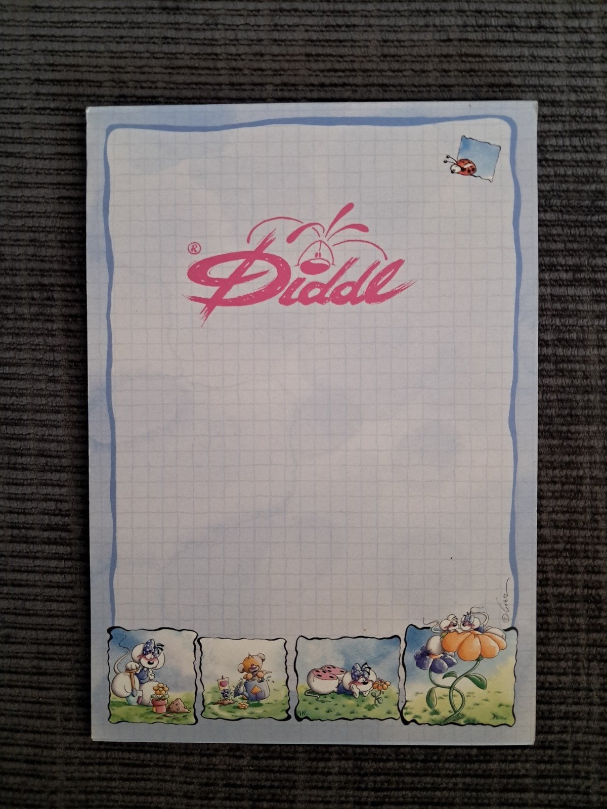 Bloc Diddl BD A5 n355, Collections, Diddl, Enlèvement ou Envoi, Différentes figurines, Comme neuf, Papier, Carte ou Papeterie