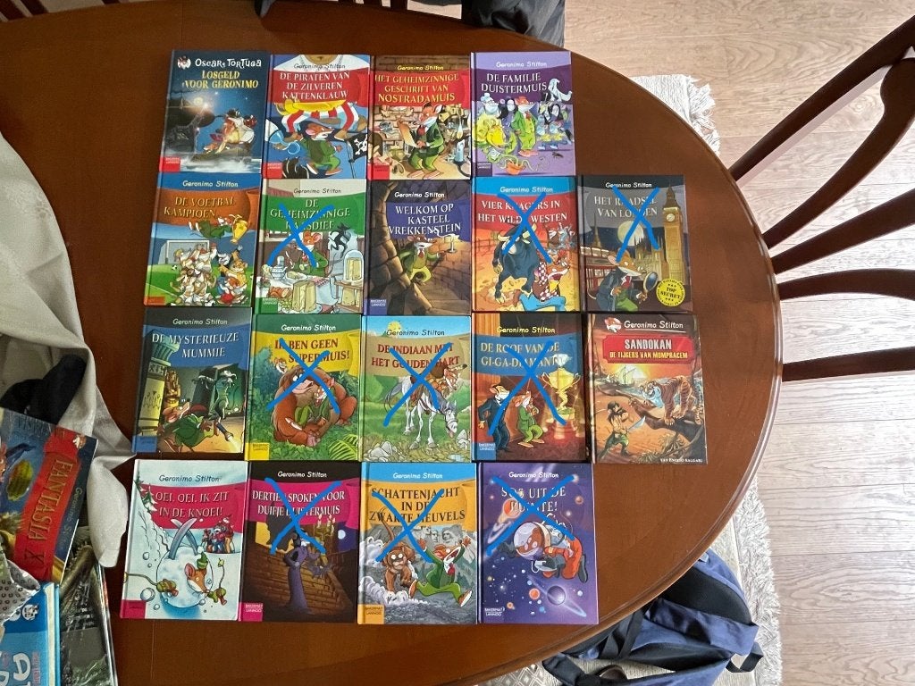 Geronimo Stilton boeken - ook apart te koop, Ophalen of Verzenden, Zo goed als nieuw