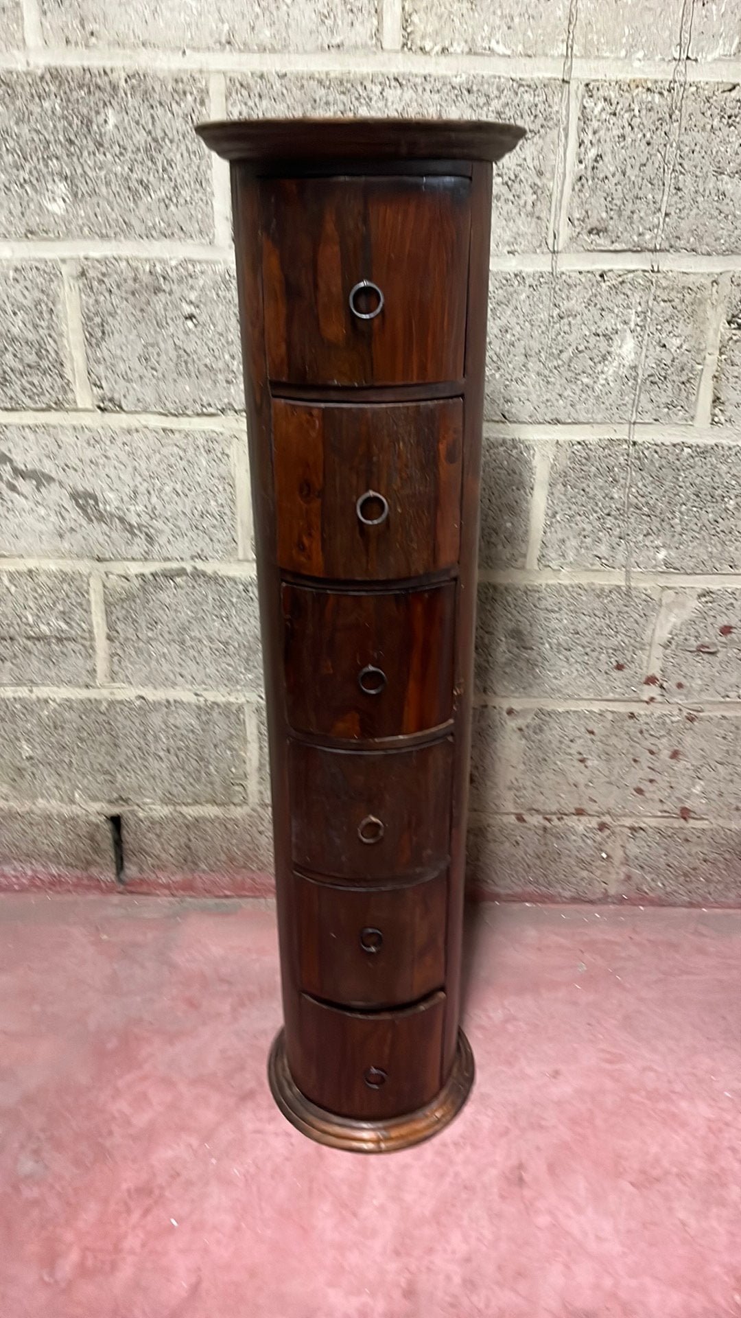 Armoire ronde à glissières arrondies, Maison & Meubles, Enlèvement, Utilisé