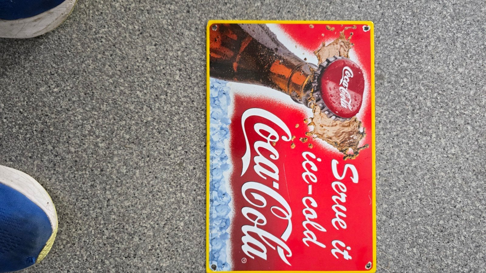 verschillende bordjes in blik en emaille te koop, Verzamelen, Biermerken, Ophalen