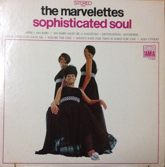 MARVELETTES SOPHISTICATED SOUL lp 1968, Zo goed als nieuw, 12 inch, Poprock, 1960 - 1969