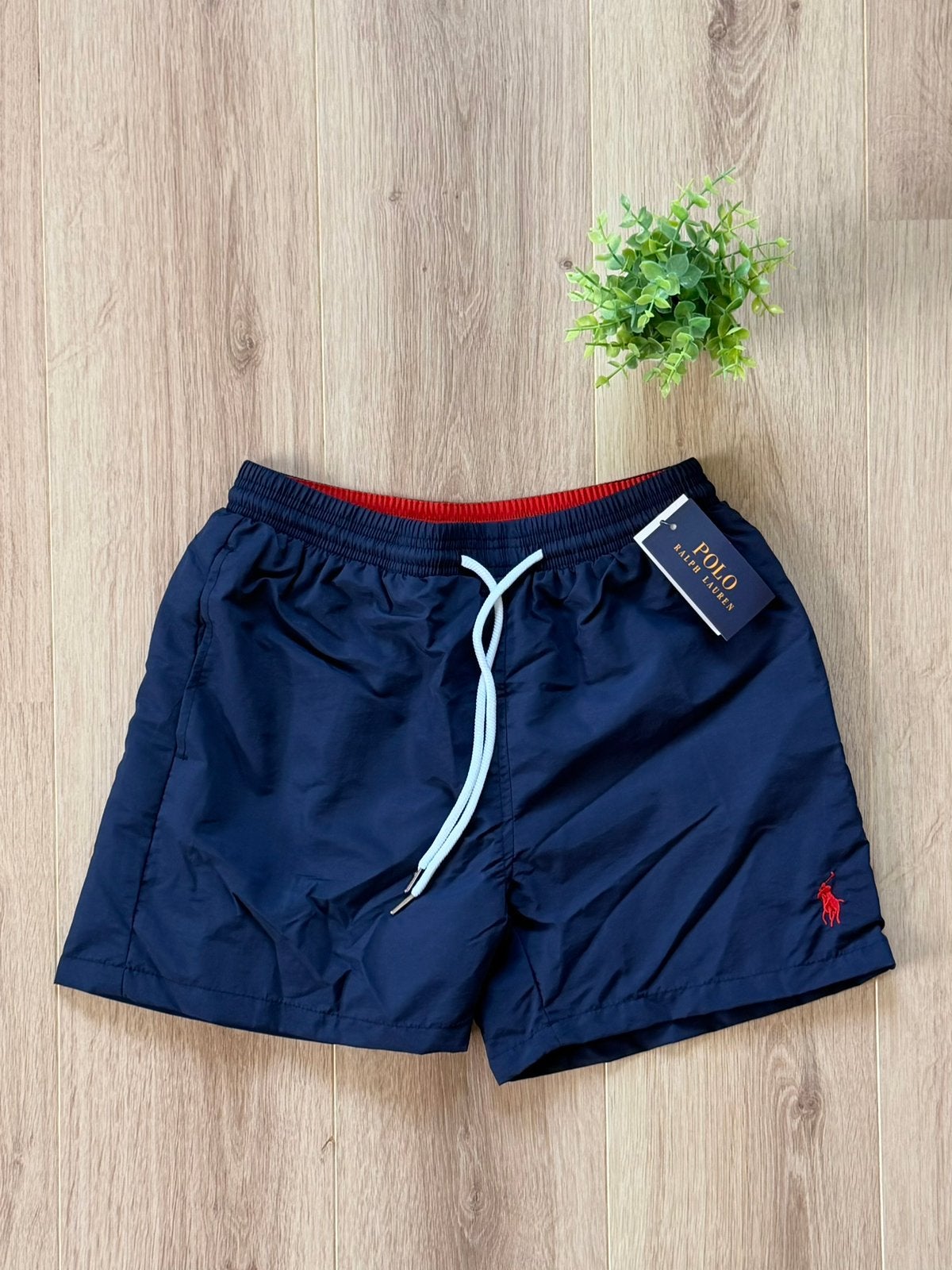 Ralph Lauren Zwembroek, Verzenden, Maat 48/50 (M), Blauw, Zwemshort