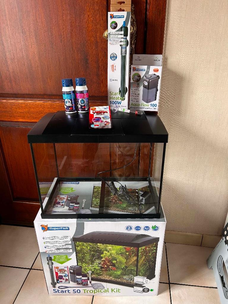 Aquarium, Dieren en Toebehoren, Ophalen, Gebruikt, Leeg aquarium, Superfish