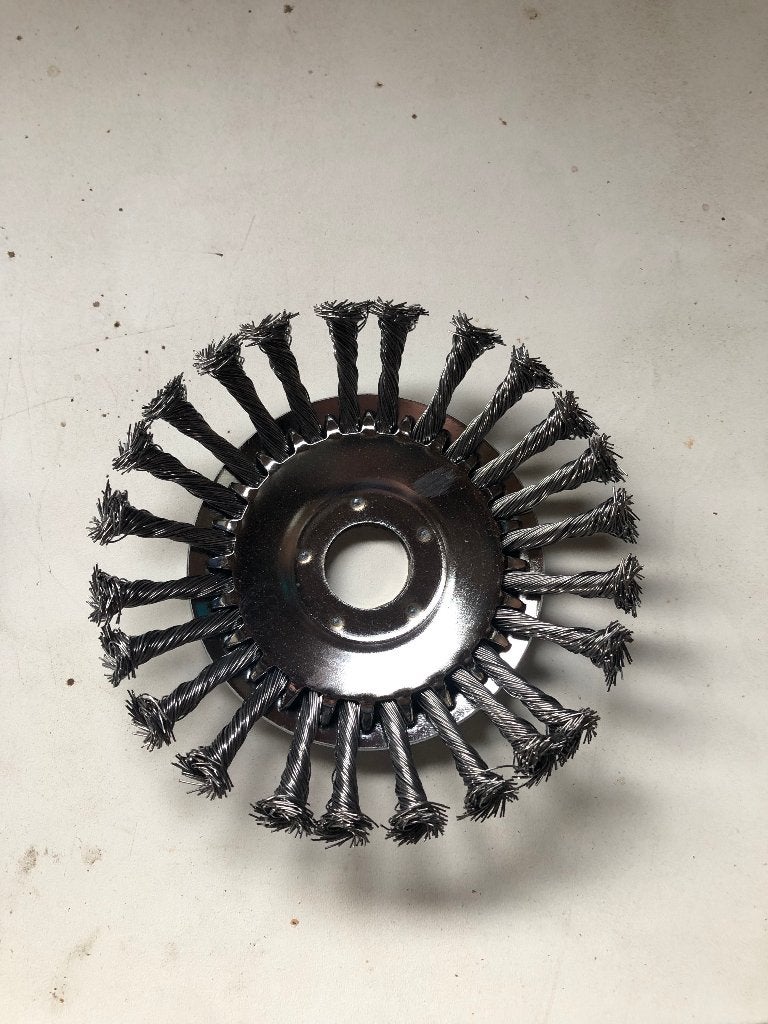 Onkruidborstel ijzer, Ophalen, Nieuw, 10 tot 30 cm